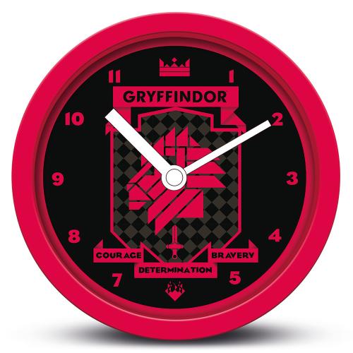 Επιτραπέζιο Ρολόι Harry Potter Gryffindor Brutalist Desk Clock 12cm Πλαστικό GP85888