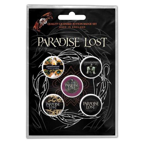 Σετ Κονκάρδες Paradise Lost Button Badge Pack 5 τεμ. BB028