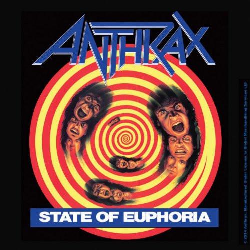 Σουβέρ Anthrax State Of Euphoria Single Coaster Ξύλινο ANTHCOAS02