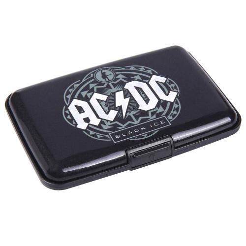 Θήκη Καρτών AC/DC Business Card Holder Rigid Πλαστικό PU1584ACD