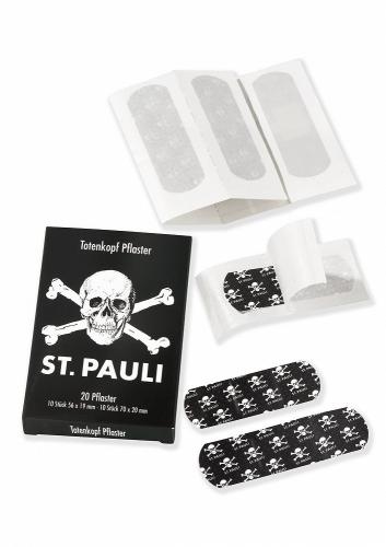 Τραυμαπλάστ FC St.Pauli Skull And Crossbones Medical Strips 20τεμ. SP201410