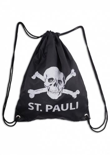 Τσάντα Πλάτης FC St.Pauli Skull And Crossbones Gymbag Black SP091924