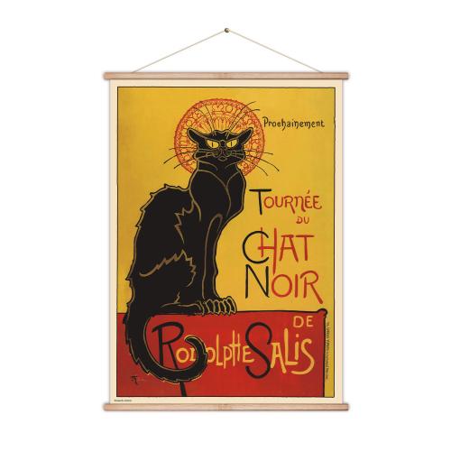 Ξύλινο Banner Le Chat Noir Wooden Banner 71x53cm WSMGE002