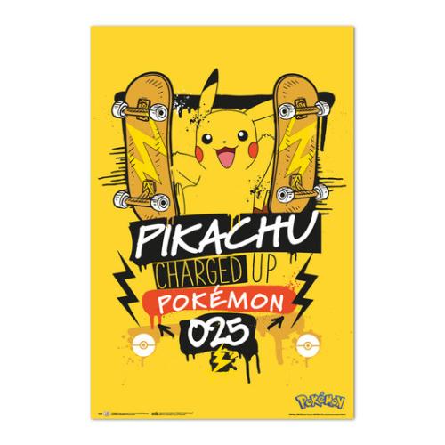 Αφίσα Pokemon Pikachu Charged Up 025 Maxi Poster 61x91.5 #292 GPE5655