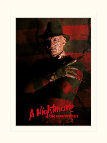 Αφίσα-Γκραβούρα A Nightmare On Elm Street Freddy Krueger Mounted Print 30x40 LMP11250P