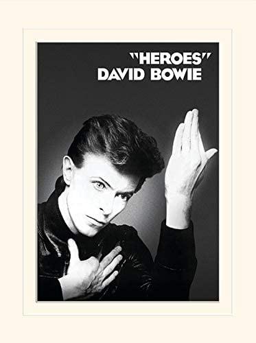 Αφίσα-Γκραβούρα David Bowie Heroes Mounted Print 30x40 LMP12355P