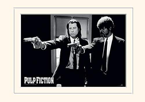 Αφίσα-Γκραβούρα Pulp Fiction Guns Mounted Print 30x40 LMP10328P