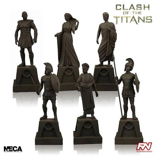CLASH OF THE TITANS Figurines of the Gods Prop Replica Set fw-neca49283