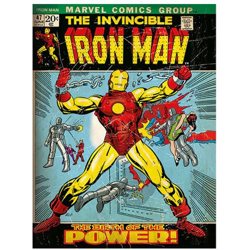 Καμβάς Iron Man Birth Of Power Canvas Print 60x80 DC90353