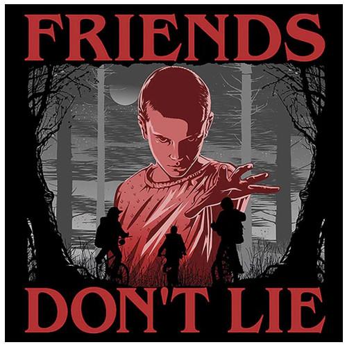 Καμβάς Stranger Things Friends Don't Lie Canvas Print 40x40 DC101199
