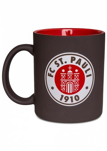 Κούπα FC St.Pauli Logo Brown Red Mug 300ml Κεραμική SP112006