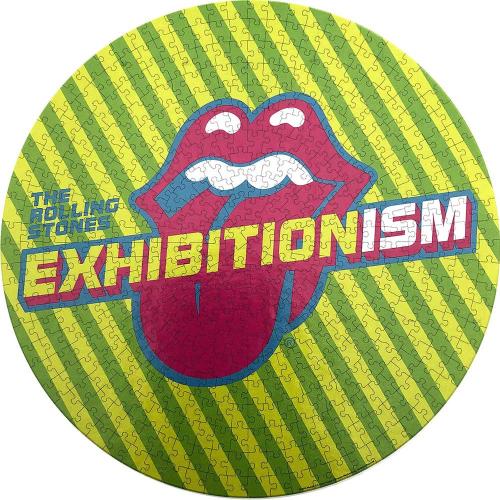 Παζλ The Rolling Stones Exhibitionism Round Jigsaw Puzzle 500pcs 18+ RSPUZZLE01