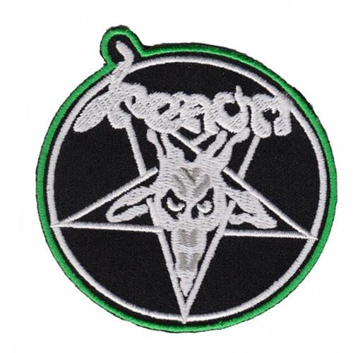 Ραφτό Venom Pentagram Round Woven Iron On Embroidered Patch VEN568WIP