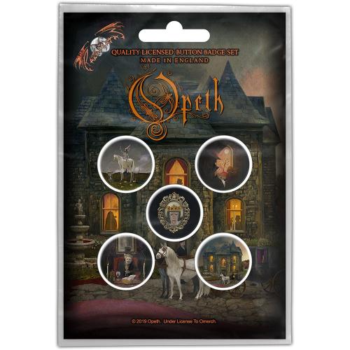 Σετ Κονκάρδες Opeth In Caude Venenum Button Badge Pack 5 τεμ. BB067