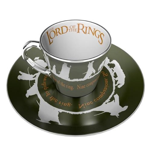 Σετ Κούπα Πιατάκι The Lord Of The Rings Fellowship Mirror Mug Plate Set Of 2 Πορσελάνινο MMP004