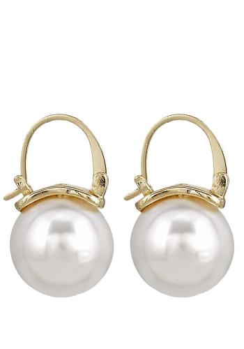 classic pearl hook σκουλαρίκια