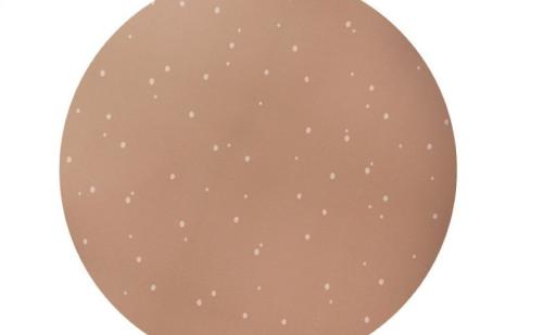 Eeveve Round Floor Mat – Cinnamon Dots
