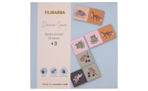 Filibabba Domino Game – Nordic Animals