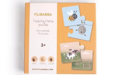 Filibabba Puzzles Find my Home