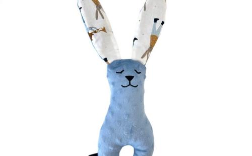 Small Bunny Musicians Blue – Wind Blue