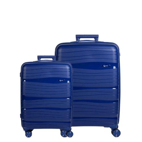Βαλίτσα Trolley (Σετ 2Τμχ) 2014 50/60cm Dark Blue Cardinal