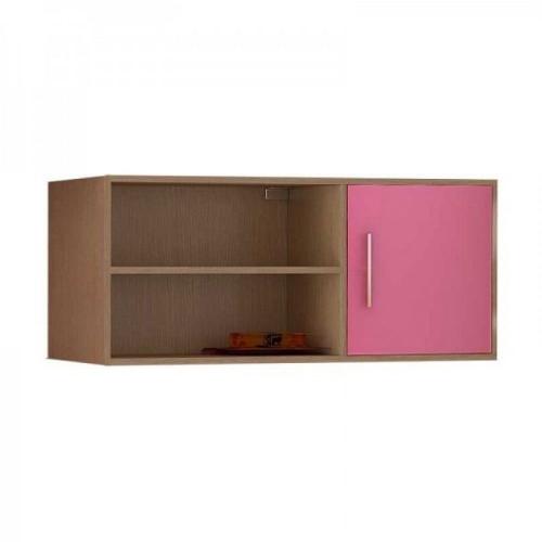Εταζέρα Τοίχου Παιδική Νο. 43 100x43x30 Silky Oak-Pink