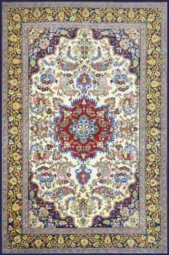 Χειροποίητο Χαλί Ghom Persian Wool 159X255