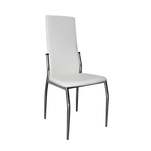 Καρέκλα Fresh K/D Ecru ΕΜ903,02 45X54X98 cm Σετ 4τμχ