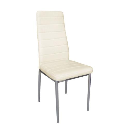 Καρέκλα Jetta-I Ecru . ΕΜ966,1 40X50X95 cm Σετ 6τμχ