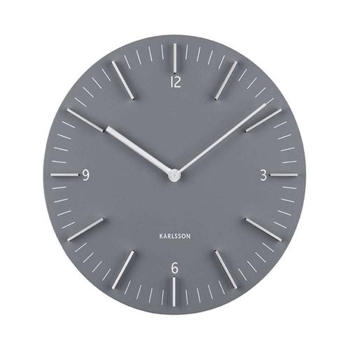Ρολόι Τοίχου Detailed KA5782GY Φ30cm Grey Karlsson