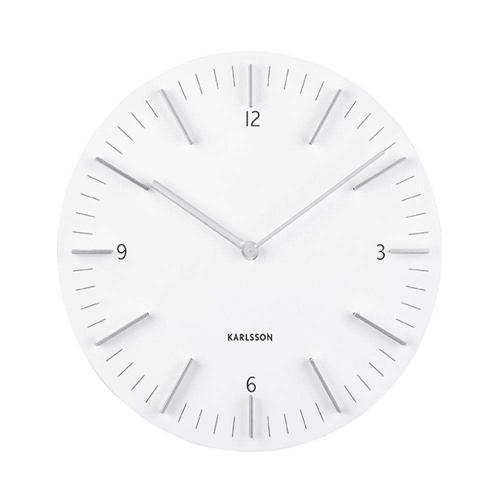 Ρολόι Τοίχου Detailed KA5782WH Φ30cm White Karlsson