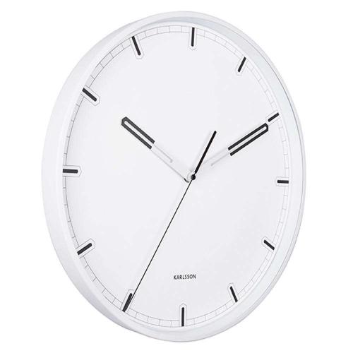 Ρολόι Τοίχου Dipped KA5775BK Φ40cm White Karlsson