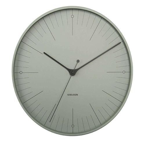 Ρολόι Τοίχου Index KA5769GR Φ40cm Grey Karlsson