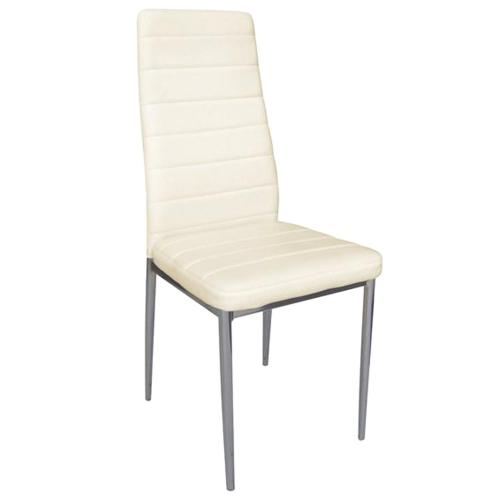 Καρέκλα Jetta ΕΜ966,14 Ecru 40x50x95 cm Σετ 4τμχ