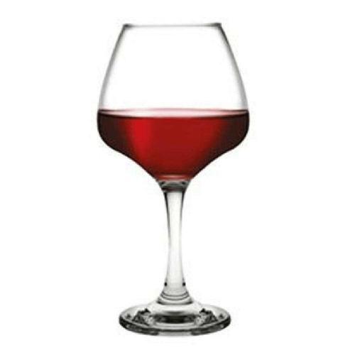 Ποτήρι Κρασιού Κολωνάτο Risus SP440287K12 580ml Γυάλινο Clear Espiel