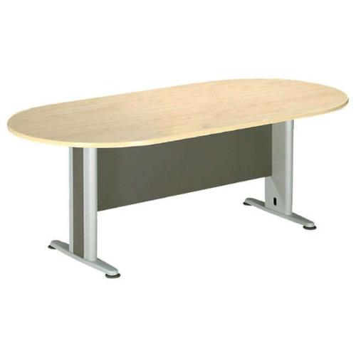 Τραπέζι Συνεδρίου ΕΟ131,1 240x120x75cm Dark Grey-Beech