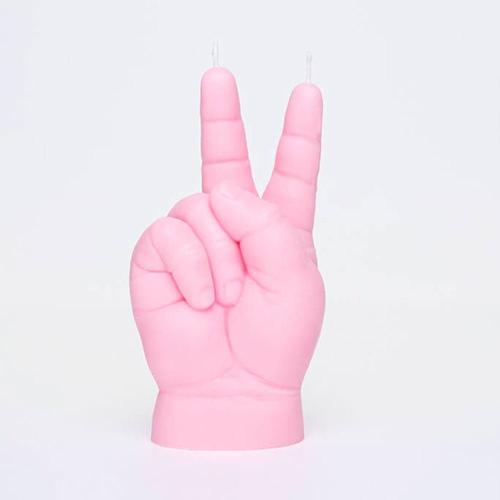 Κερί Peace Baby Hand 6x4x11cm Pink Candle Hand