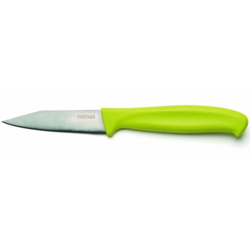 Μαχαίρι Λαχανικών CO07536000 8cm Από Ανοξείδωτο Ατσάλι Silver-Green Comas