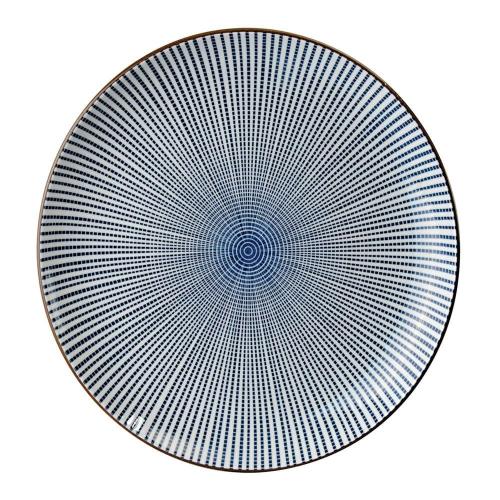 Πιάτο Sendan Tokusa 2572 D15,5cm Blue Tokyo Design