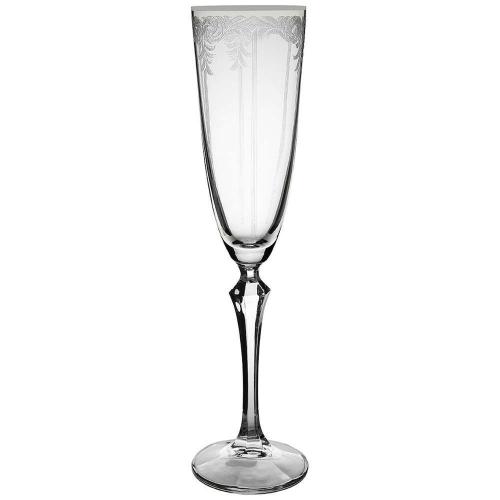 Ποτήρι Κολωνάτο Ούζου Elisabetheth CLX08106024 200ml Clear Από Κρύσταλλο Βοημίας