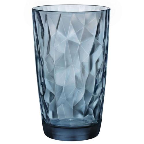 Ποτήρι Σωλήνα Diamond BR00127701 470ml Ocean Blue Bormioli Rocco
