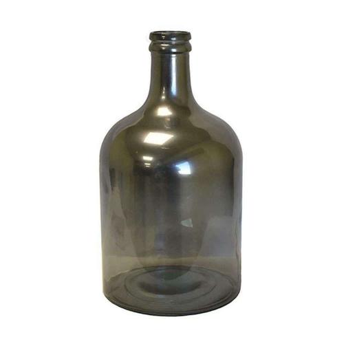 Βάζο Γυάλινο Botella Retro 016.5710F421 25x43cm Anthracite