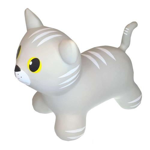 Φουσκωτά Ζωάκια Jumpy Γάτα GΤ69423 50x27,5x42,5cm Grey Gerardo’s Toys