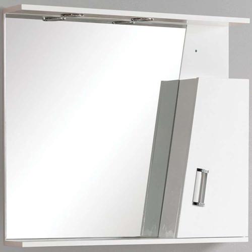 Καθρέπτης Μπάνιου Με Ντουλάπι Fino Creso 15-7002 Ι 78x67cm White Gloria