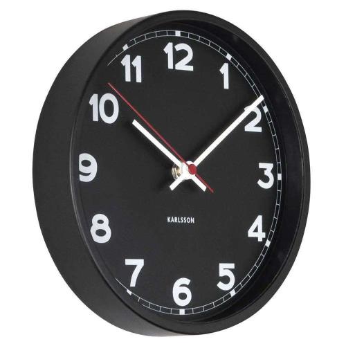 Ρολόι Τοίχου New Classic KA5846BK Φ20cm Black Karlsson