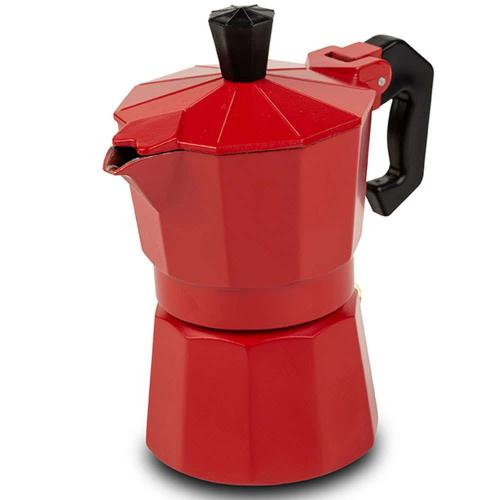 Καφετιέρα Espresso Taurus 10-174-001 12x7x12,5cm 50ml Red-Black Nava