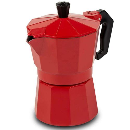 Καφετιέρα Espresso Taurus 10-174-002 14,5x9x15cm 150ml Red-Black Nava