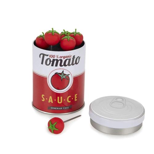 Πιρουνάκια Για Σνακ Tomato 27302 7x7x10cm Multi Balvi