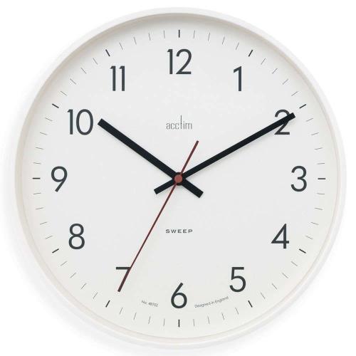 Ρολόι Τοίχου Aster ACCTIM23042 Φ30x2,2cm White Acctim