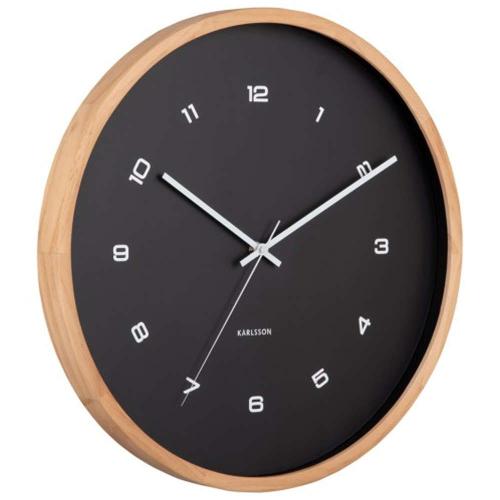 Ρολόι Τοίχου Modesta KA5938BK Φ41,6x5,5cm Black Karlsson